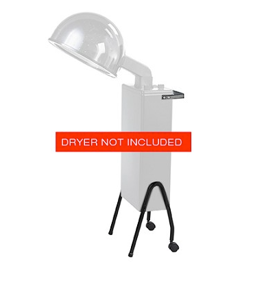 Takara Belmont Gemini II dryer shown with the accessory package installed; dryer not included