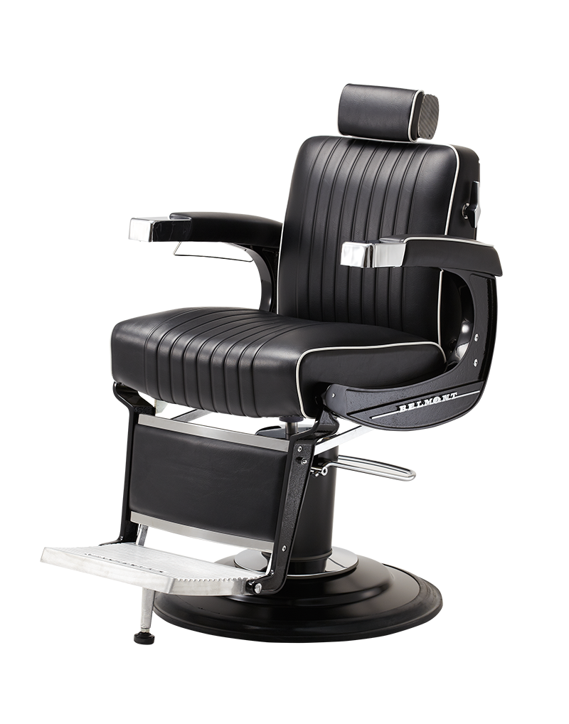 Elite Black Belmont Barber Chair