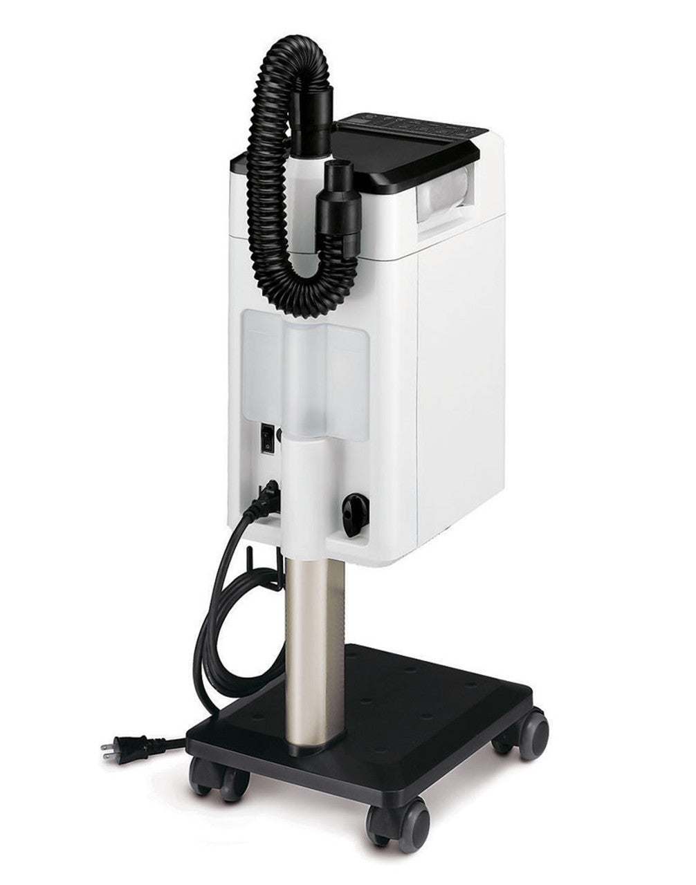 Takara Belmont Spa Mist II hair processor mounted on a rolling wagon