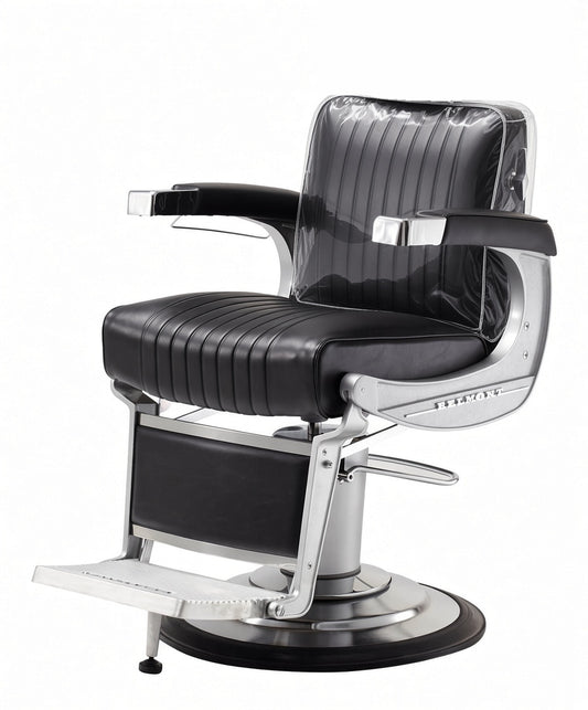 Takara Belmont Elegance 225 clear plastic barber chair cover, replacement part RT20452
