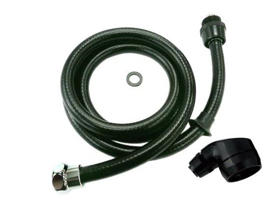 Replacement hose and spray head for Takara Belmont Majolica shampoo bowl 