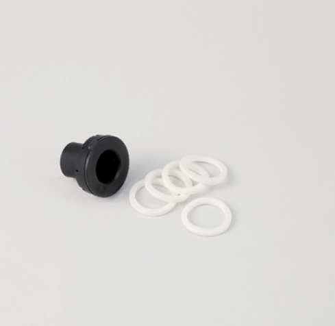 Takara Belmont Spa Mist aromatherapy diffuser holder shown with white aroma rings