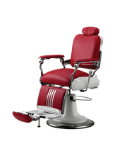 Load image into Gallery viewer, Takara Belmont Legacy Barber Chair Red
